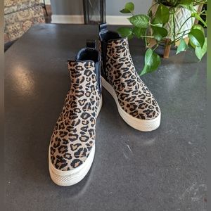 Steve Madden Ditta Wedge High Top Size 7.5